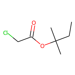 Acetic acid, chloro, 1,1-dimethylpropyl ester