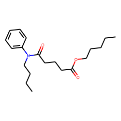 Glutaric acid, monoamide, N-butyl-N-phenyl-, pentyl ester