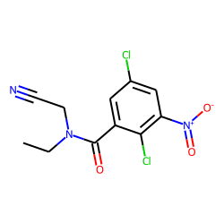 Benzamide, 2,5-dichloro-n-cyanomethyl-n-ethyl-3-nitro-