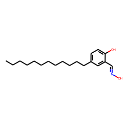 benzaldehyde oxime, 2-hydroxy, 5-dodecyl