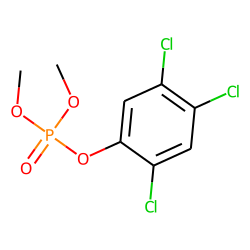 O,O-Dimethyl O-(2,4,5-trichloro)phenyl phosphate
