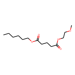 Glutaric acid, hexyl 2-methoxyethyl ester