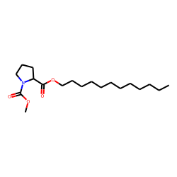 d-Proline, N-methoxycarbonyl-, dodecyl ester