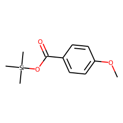 Benzoic acid, 4-methoxy-, trimethylsilyl ester