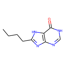Hypoxanthine, 7-butyl-