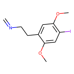 4-iodo-2,5-dimethoxy-«beta»-phenethylamine, deuteromethylene artifact