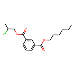 Isophthalic acid, 2-chloropropyl hexyl ester