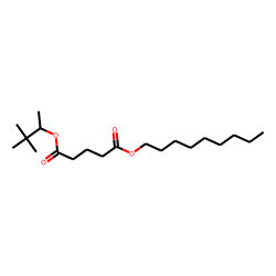Glutaric acid, 3,3-dimethylbut-2-yl nonyl ester