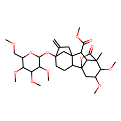 GA8-13-O-glucoside, permethylated