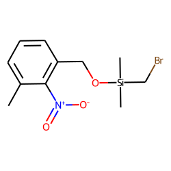 3-Methyl-2-nitrobenzyl alcohol, bromomethyldimethylsilyl ether