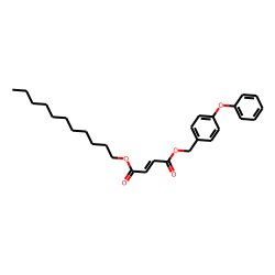 Fumaric acid, 4-phenoxybenzyl undecyl ester