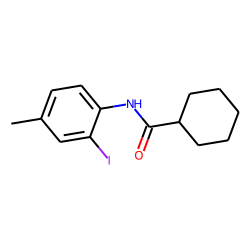 Cyclohexanecarboxamide, N-(2-iodo-4-methylphenyl)-