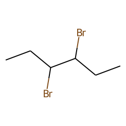 meso-3,4-dibromohexane