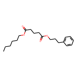 Glutaric acid, hexyl 3-phenylpropyl ester