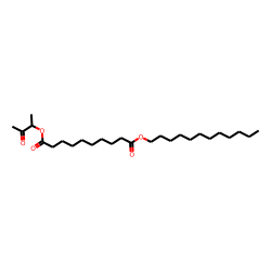 Sebacic acid, dodecyl 3-oxobut-2-yl ester