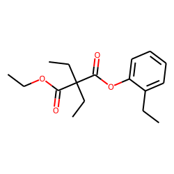 Diethylmalonic acid, ethyl 2-ethylphenyl ester