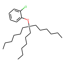 1-Chloro-2-trihexylsilyloxybenzene