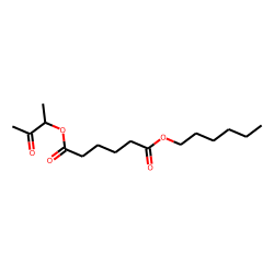 Adipic acid, hexyl 3-oxobut-2-yl ester