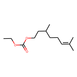 3,7-Dimethyloct-6-enyl ethyl carbonate