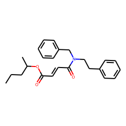 Fumaric acid, monoamide, N-benzyl-N-phenethyl-, 2-pentyl ester