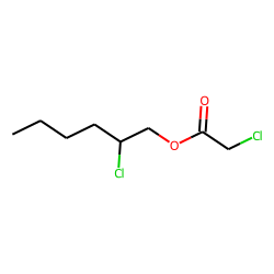2-chlorohexyl chloroacetate