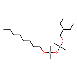Silane, dimethyl(dimethyl(2-ethylbutoxy)silyloxy)octyloxy-