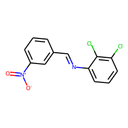 N-(2,3-dichlorophenyl)-n-[(e)-(3-nitrophenyl)methylidene]amine