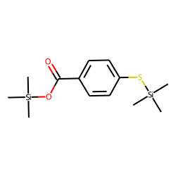 4-Mercaptobenzoic acid, S-trimethylsilyl-, trimethylsilyl ester