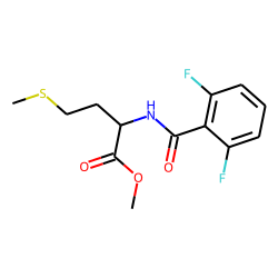l-Methionine, N-(2,6-difluorobenzoyl)-, methyl ester