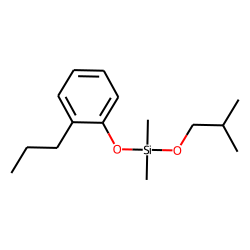 Silane, dimethyl(2-propylphenoxy)isobutoxy-