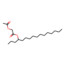 Acetoxyacetic acid, 4-hexadecyl ester