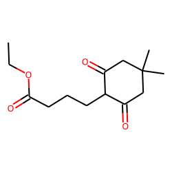 Cyclohexane-1,3-dione, 5,5-dimethyl-2-(3'-carbethoxypropyl)-