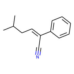 5-Methyl-2-phenyl-hex-2-enenitrile