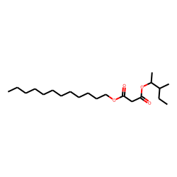 Malonic acid, dodecyl 3-methylpent-2-yl ester