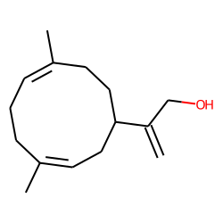 Germacra-1(10),4,11(13)-trien-12-ol