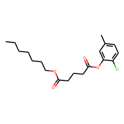Glutaric acid, 2-chloro-5-methylphenyl heptyl ester