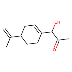 (1S )-1-hydroxy-1-[(4'R )-4'-isopropenyl-1-cyclohexen-1-yl]-2-propanone (S)