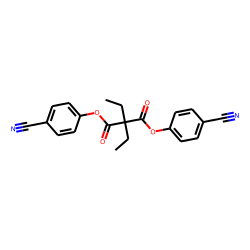 Diethylmalonic acid, di(4-cyanophenyl) ester