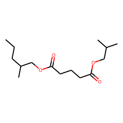 Glutaric acid, isobutyl 2-methylpentyl ester