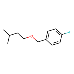 (4-Fluorophenyl) methanol, 3-methylbutyl ether