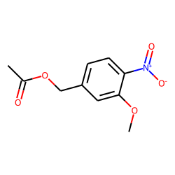 Acetic acid, (3-methoxy-4-nitrophenyl)methyl ester