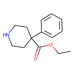 4-Piperidinecarboxylic acid, 4-phenyl-, ethyl ester
