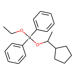 Silane, diphenyl(1-cyclopentylethoxy)ethoxy-