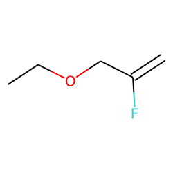 Ethyl 2-fluoro-2-propenyl ether