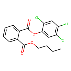 Phthalic acid, butyl 2,4,5-trichlorophenyl ester