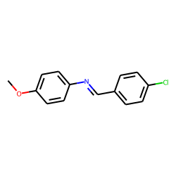 p-chlorobenzylidene-(4-methoxyphenyl)-amine