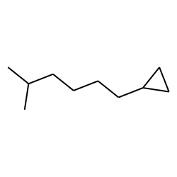 5-methyl-hexyl-cyclopropane