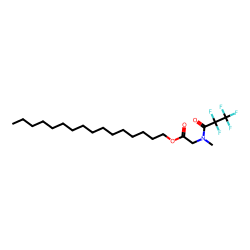 Sarcosine, N-pentafluoropropionyl-, hexadecyl ester