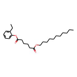 Adipic acid, 2-ethylphenyl undecyl ester