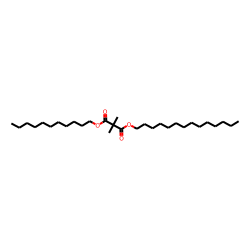 Dimethylmalonic acid, tetradecyl undecyl ester